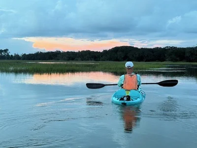 Amelia Sunset Paddle at Talbot Islands State Park
